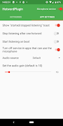برنامه‌نما Hotword Plugin [Tasker Plugin] عکس از صفحه