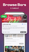 Barhopp アイスランド旅行のために (バーホップ) スクリーンショット 1