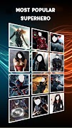 Superhero Face Changer Editor captura de pantalla 4