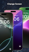برنامه‌نما LockScreen & Theme iOS عکس از صفحه