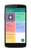Notepad - Secure Notes & Lists ภาพหน้าจอ 1