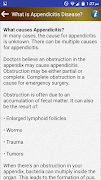 7 Schermata Appendix Diet Foods Help Tips
