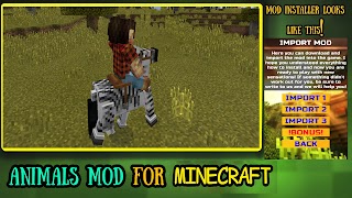 More Animals Mod For Minecraft ポスター