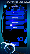 Speedometer Lock Screen syot layar 3