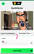 برنامه‌نما PRANK DIAL - Prank Call App عکس از صفحه