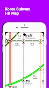 3 Schermata Korea Subway HD Map