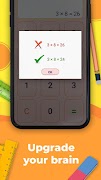 برنامه‌نما Mental arithmetic عکس از صفحه