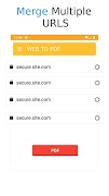 Web to PDF Converter imagem de tela 3