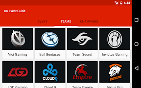 TI5 Event Guide screenshot 4