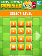 Happy kittens puzzle تصوير الشاشة 1