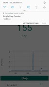 برنامه‌نما Simple Step Counter(Pedometer) عکس از صفحه