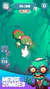 1 Schermata Zombie Merge Evolution Clicker