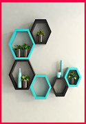 Simple Wall Shelf Design الملصق