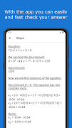 4 Schermata Quadratic Equation Solver