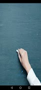 Chalk Writing poster