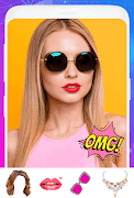 Makeup photo editor imagem de tela 2