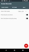 برنامه‌نما Screen Recorder Pro NO ROOT عکس از صفحه