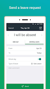 actiPLANS: absence notes syot layar 1