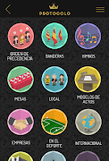 پوستر Protocolo y eventos