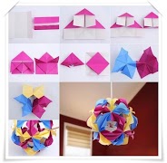 DIY Easy Origami Tutorial โปสเตอร์