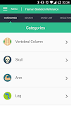 برنامه‌نما Human Skeleton Reference Guide عکس از صفحه