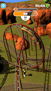 Roller Coaster 3D ảnh chụp màn hình 2