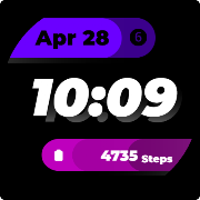 Simple Shadow Watch Face 截圖 5