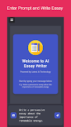 AI Essay Writer скриншот 1
