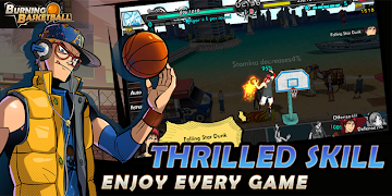 Burning Basketball স্ক্রিনশট 1