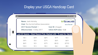 MyScorecard Golf Score Tracker imagem de tela 6