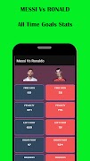 Messi Vs Ronaldo Stats captura de pantalla 3