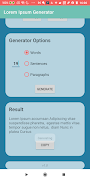 Lorem Ipsum Generator تصوير الشاشة 7