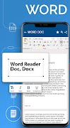 قارئ Docx ومكتب Word الملصق
