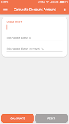 DISCOUNT Calculator اسکرین شاٹ 1