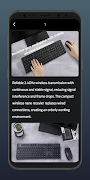 Wireless Keyboard and Mouse الملصق