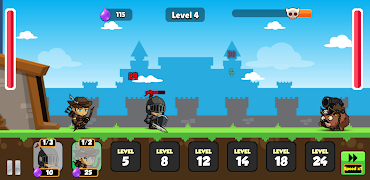 Hero Strike - Battle Arena captura de pantalla 2