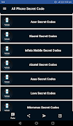 All Phone Secret Code स्क्रीनशॉट 3