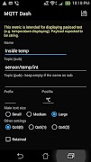 MQTT Dash (IoT, Smart Home) captura de pantalla 4