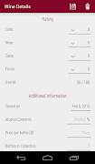 Wine Notes imagem de tela 4