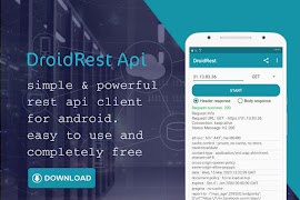 برنامه‌نما DroidRest - Rest Api Client عکس از صفحه