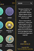برنامه‌نما Protocolo y eventos عکس از صفحه