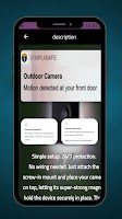2 Schermata simplisafe camera guide