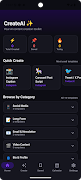 Create AI : content assistant screenshot 3
