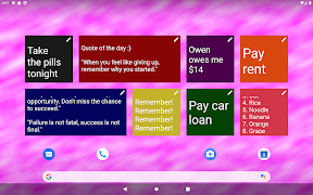 Nota Melekit Widget + syot layar 4