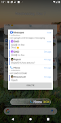 برنامه‌نما Notification Widget عکس از صفحه