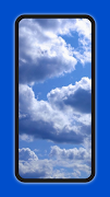 برنامه‌نما Clouds Wallpaper عکس از صفحه