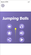 برنامه‌نما Jumping Balls عکس از صفحه