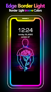 Edge Lighting Border Light Art постер