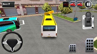 3D Bus Parking syot layar 3