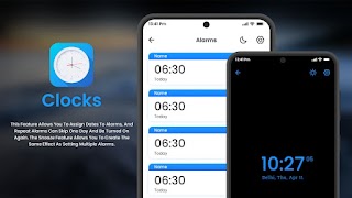 Clock: Alarm Clock & Timer स्क्रीनशॉट 1